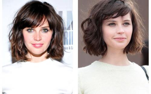 Красивая челка на средние волосы. Как выбрать челку на средние волосы? 02