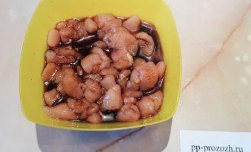 ПП салат с курицей и ананасом. ПП салат с курицей и ананасом