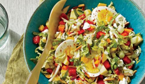 ПП салат с вареными яйцами. Простые и вкусные диетические салаты с яйцом