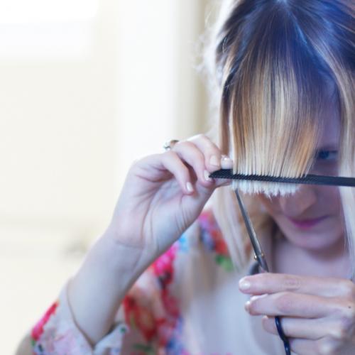 Челка шторка. Длинная чёлка «шторки»