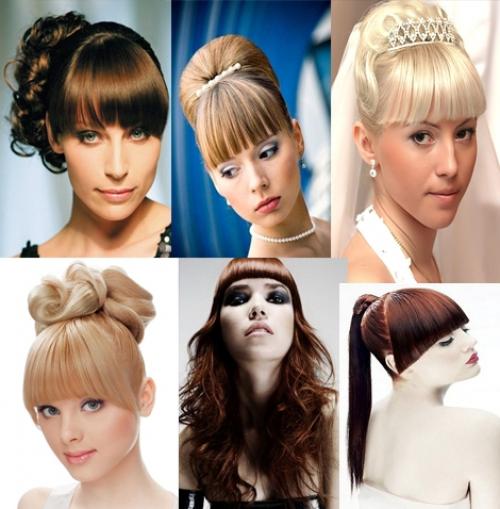 Челки прямые на средние волосы. Кому подойдет прямая челка