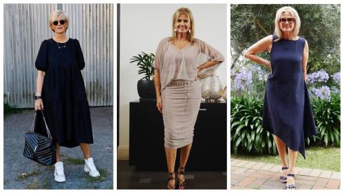 Красивое платье для женщины 50 лет. Правила выбора одежды в 50 лет