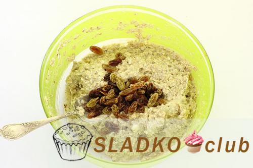 Овсяное печенье без муки с бананом. Ингредиенты: