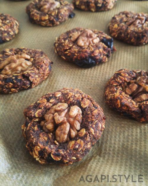 Овсяное печенье без муки с яблоками. Яблочно-овсяное печенье без муки, яиц и сахара