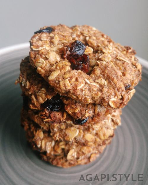 Овсяное печенье без муки с яблоками. Яблочно-овсяное печенье без муки, яиц и сахара