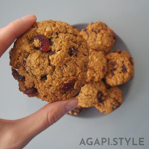 Овсяное печенье без муки с яблоками. Яблочно-овсяное печенье без муки, яиц и сахара