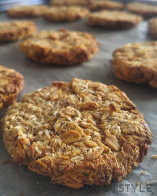 Овсяное печенье без муки с яблоками. Яблочно-овсяное печенье без муки, яиц и сахара