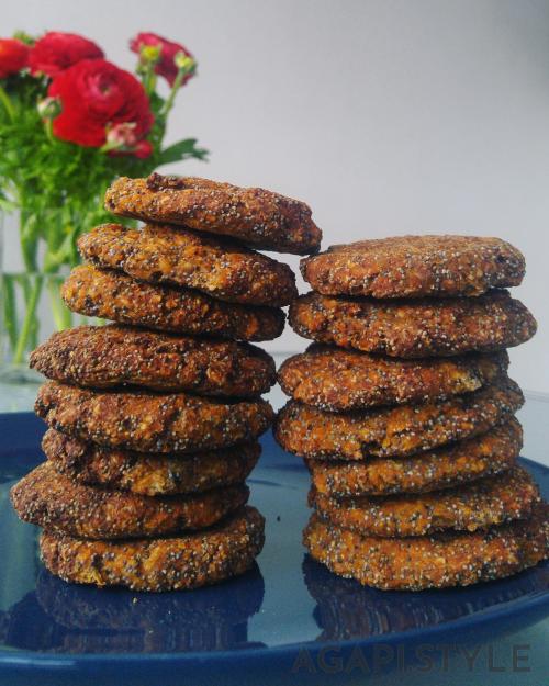 Овсяное печенье без муки с яблоками. Яблочно-овсяное печенье без муки, яиц и сахара