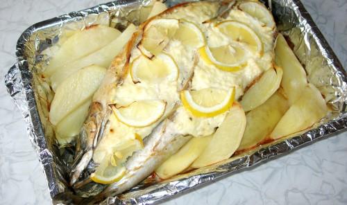 Скумбрия горячего копчения в духовке