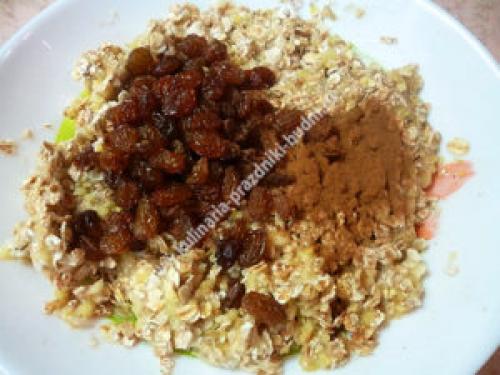 Овсяное печенье с бананом и яйцом без муки. Печенье из банана и овсяных хлопьев