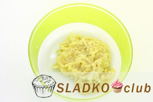 Овсяное печенье без муки с бананом. Ингредиенты: