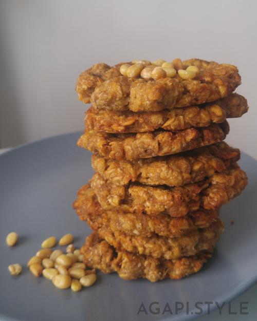 Овсяное печенье без муки с яблоками. Яблочно-овсяное печенье без муки, яиц и сахара