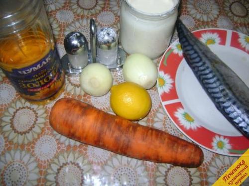 Скумбрия в мультиварке со сметаной. Описание рецепта: