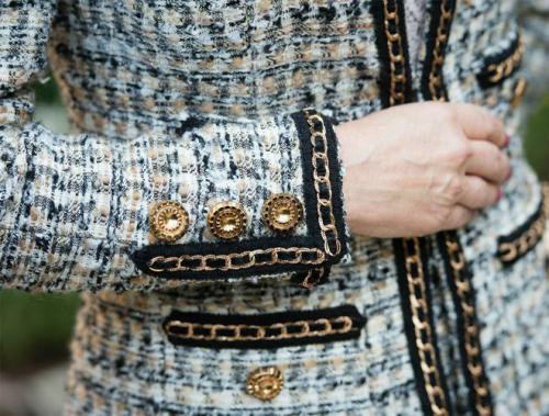 Букле пальто с чем носить. 07