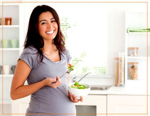 Как быстро разгрузиться при беременности. Нормальное питание