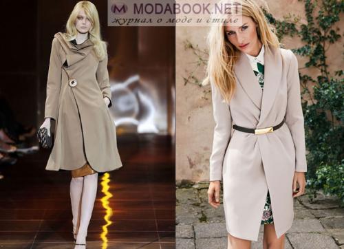 Букле пальто с чем носить. 18