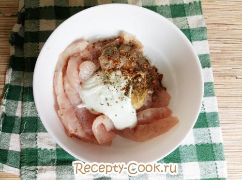 Рататуй с курицей в духовке рецепт. Рататуй с курицей