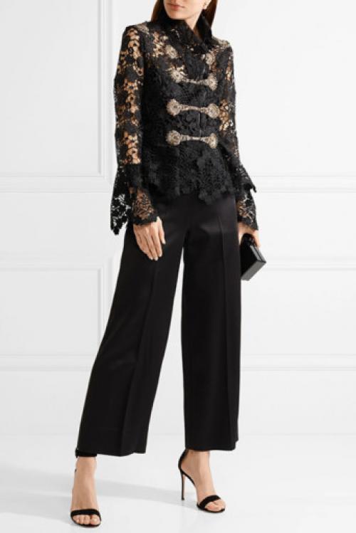 Вечерний стиль в одежде это. Брючные