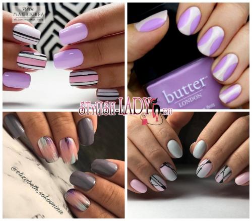 С каким цветом ногти кажутся длиннее. Форма