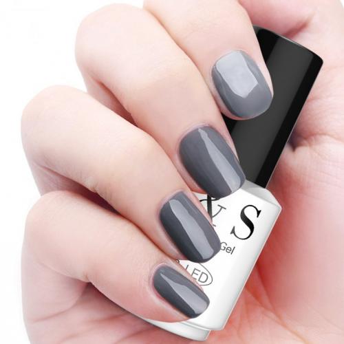 Ногти красно серые. Серый маникюр — 85 фото великолепных идей, как оригинально попасть в тренд сезона