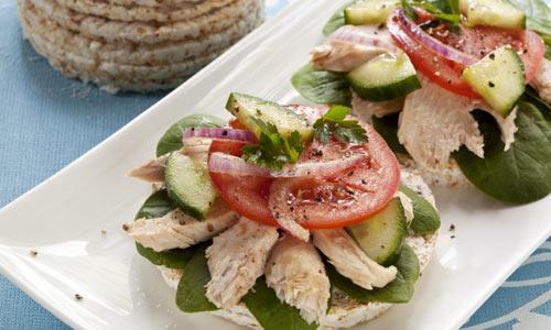 Перекус с хлебцами. Диетические бутерброды с хлебцами – 6 полезных рецептов