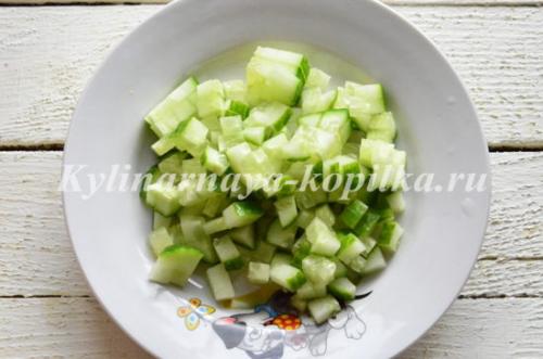 Пп салат с тунцом и огурцом и яйцом. Рецепт 6, простой: салат из тунца с огурцами (пошаговые фото)
