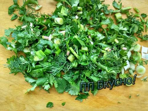 Скумбрия ПП на ужин. Фаршированная скумбрия с овощами и зеленью, запеченная в духовке