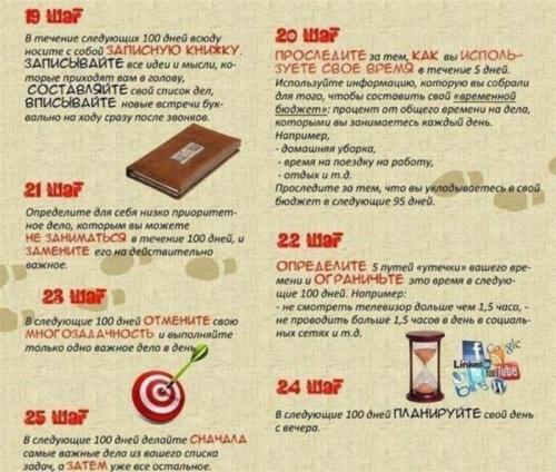 Как за 100 дней изменить свою жизнь. Как изменить свою жизнь за 100 дней