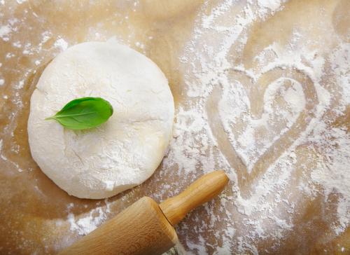 Тесто на минералке для пирогов. 