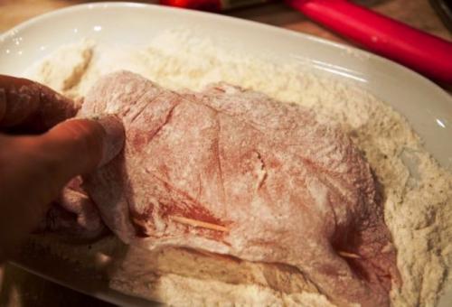 Куриная грудка с сыром на сковороде