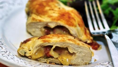 Куриная грудка с сыром на сковороде