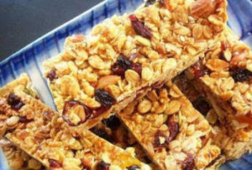 Диетическое овсяное печенье с бананом