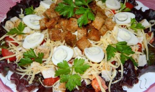 Желтый одуванчик салат. Салат «Жёлтый одуванчик»