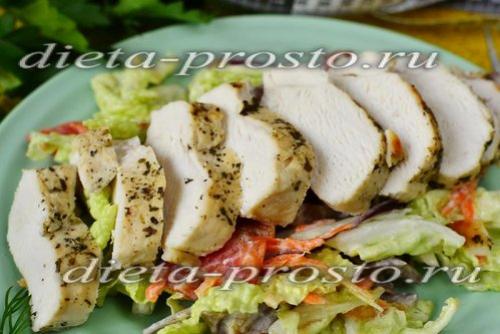 Куриная грудка на сковороде без масла. Курица жареная без масла "Диетический рецепт"