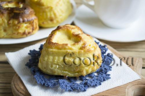 Творожно-банановое суфле в духовке. Творожно-банановое суфле