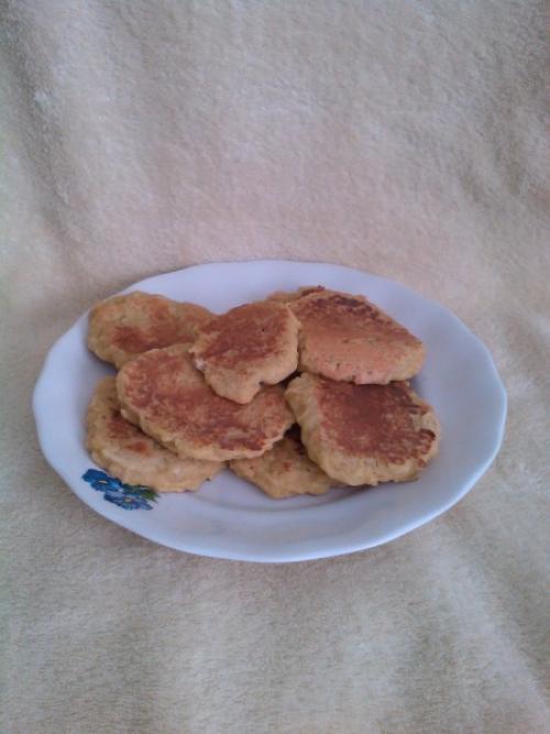 Яблочные оладьи. Без глютена. Для детей