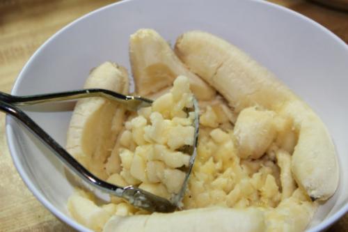 Сладкое печенье с банановой начинкой