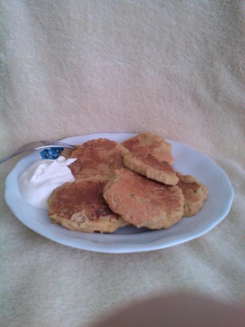 Яблочные оладьи. Без глютена. Для детей