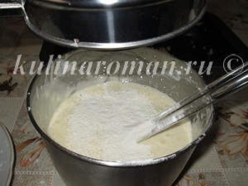 Творожно яблочный пирог на кефире. Ингредиенты: