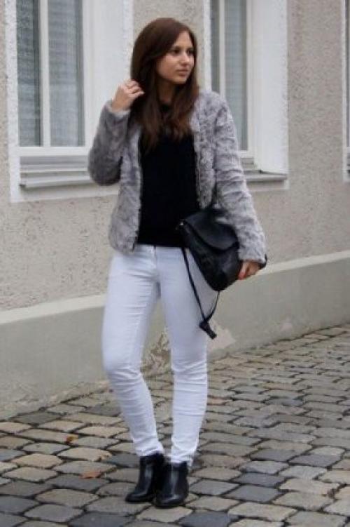 Шуба из кролика черная. Как и с чем носить шубу из кролика?