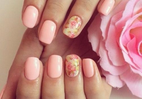 Покрытие ногтей гелем без наращивания