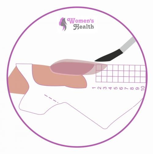 Наращивание без поверхностного опила. Наращивание гелем без опила