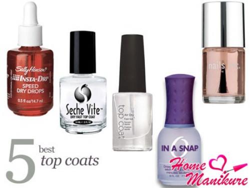Топ для ногтей, что это такое. Значимость базового и топового покрытия в маникюре
