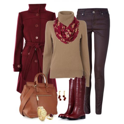 Как сочетать бордовый цвет в одежде? Благородная палитра бордо: 20 сочетаний шика и стиля для вашего образа 09 Как сочетать бордовый цвет в одежде? Благородная палитра бордо: 20 сочетаний шика и стиля для вашего образа 09