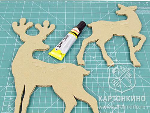 Олень северный своими руками. Новогодний олень своими руками: несколько простых вариантов изготовления 09