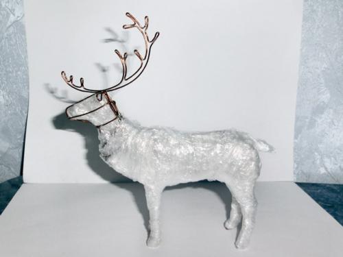 Олень северный своими руками. Новогодний олень своими руками: несколько простых вариантов изготовления 16