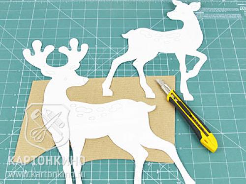 Олень северный своими руками. Новогодний олень своими руками: несколько простых вариантов изготовления 08
