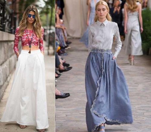 С чем носить юбку прямую. Кому идут и с чем носить длинную юбку: 18 свежих образов