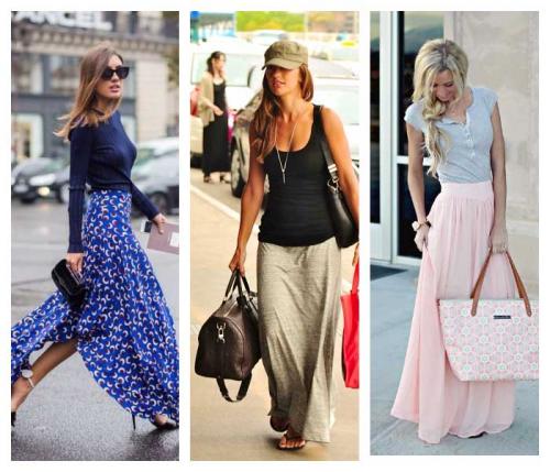 С чем носить юбку прямую. Кому идут и с чем носить длинную юбку: 18 свежих образов