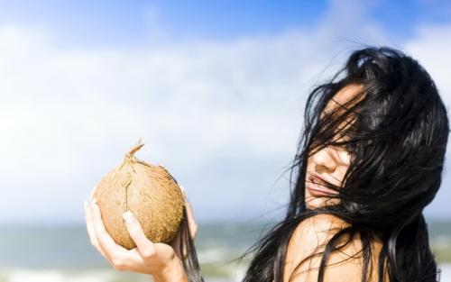 Кокосовое масло для волос польза и применение. Польза кокосового масла для волос 01